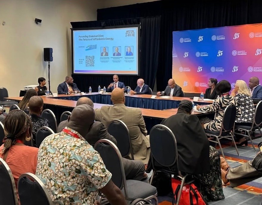 Rev. Dr. Cassius L. Rudolph on the Powering Communities roundtable at ALC55