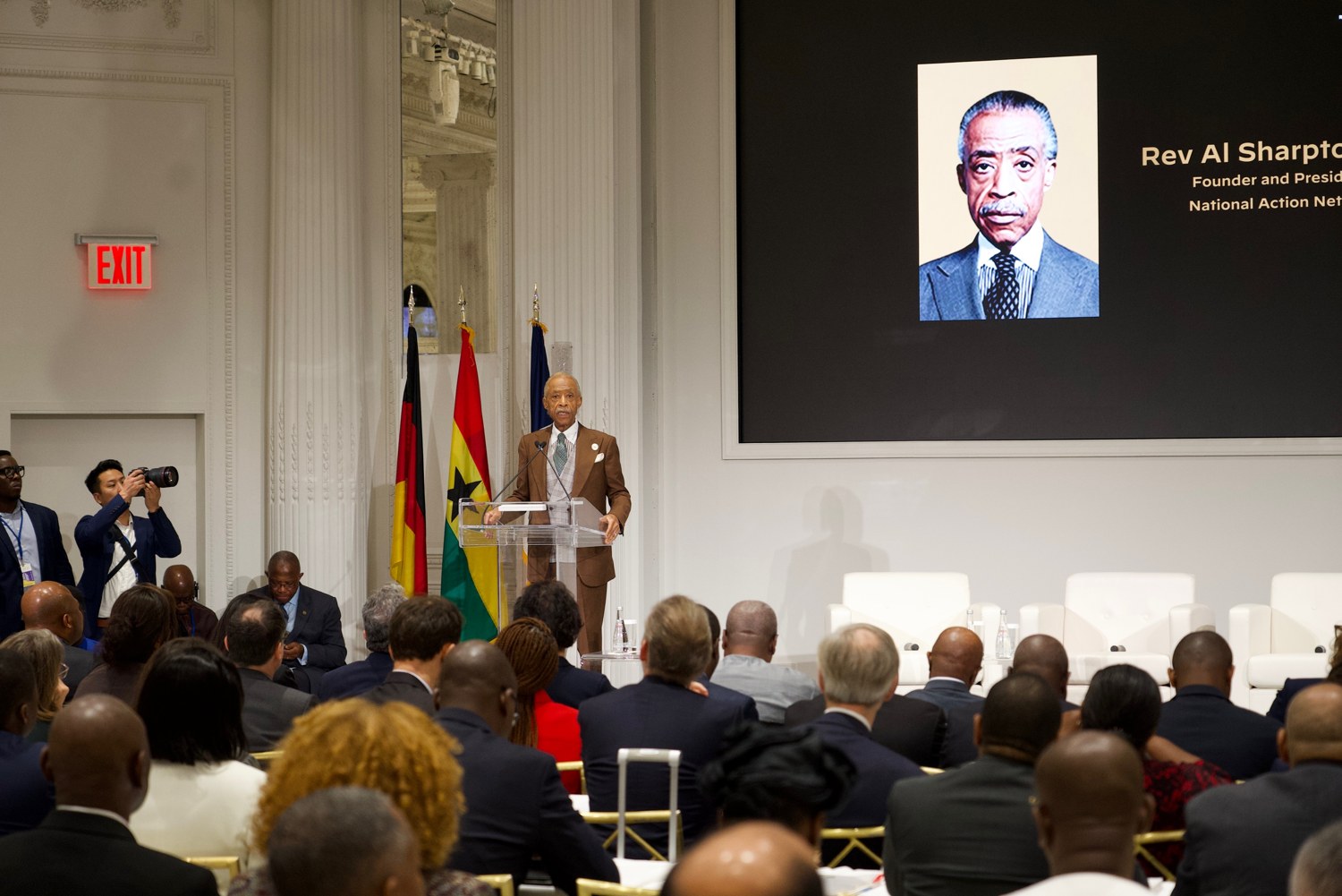 Rev. Al Sharpton at the High Level Side Event on cultural heritage restitution
