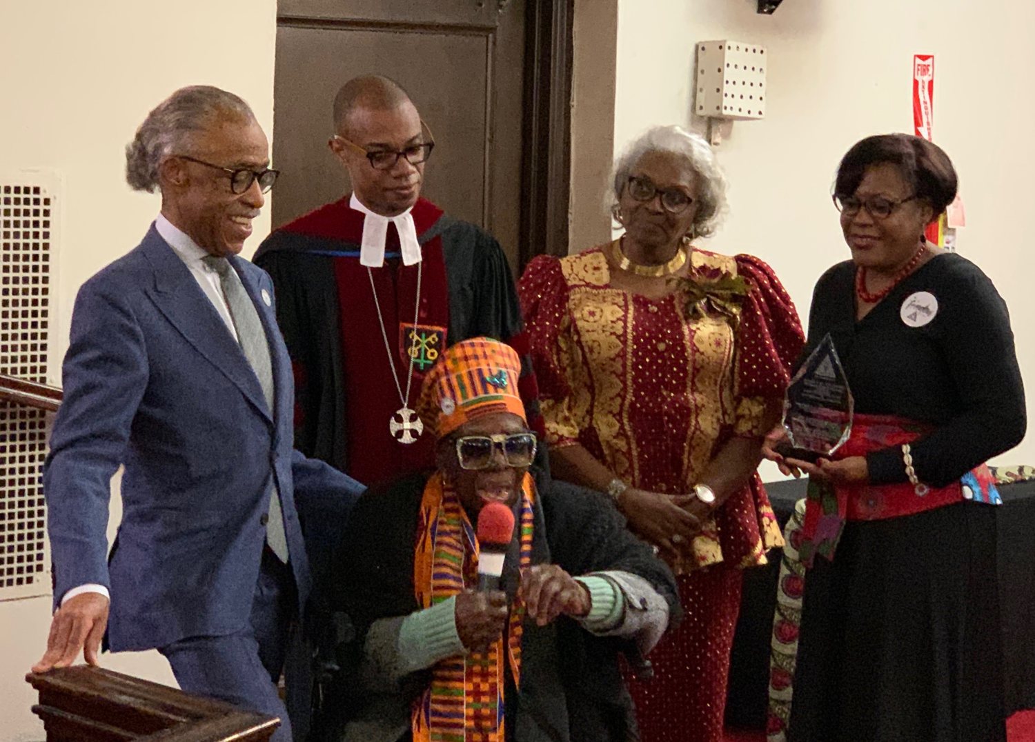 Mother Katherine Nixon honored at Mother AME Zion Church